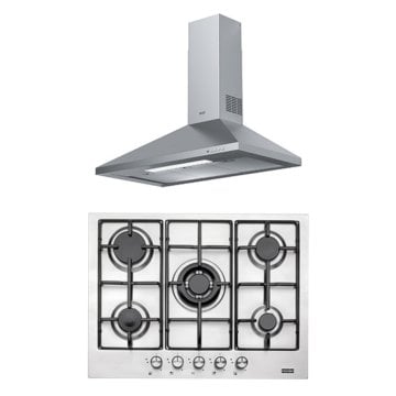 FRANKE FHNL 705 4G TC XS E OCAK FDL 9065 XS DAVLUMBAZ 2Lİ ANKASTRE SET