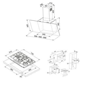 FRANKE FPJ 915 V BK/SS DAVLUMBAZ FHMA 755 4G DCL XS OCAK FSL 86 H XS FIRIN ANKASTRE SET