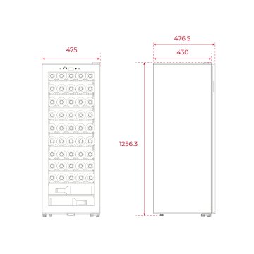 TEKA RVF 10051 GBK ŞARAP SOĞUTUCUSU