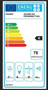 FRANKE FBFE BK MATT A52 INCA LUX 3.0 ASPİRATÖR