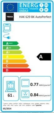 TEKA HAK 629 BK MULTİFONKSİYONEL ANKASTRE SİYAH FIRIN