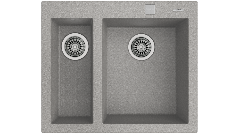 TEKA FORSQUARE 590 TG STONE GREY TEZGAH ÜSTÜ EVİYE