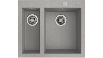 TEKA FORSQUARE 590 TG STONE GREY TEZGAH ÜSTÜ EVİYE