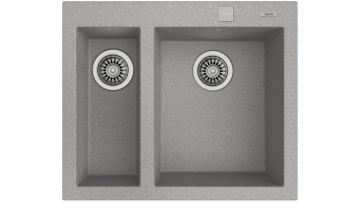 TEKA FORSQUARE 590 TG STONE GREY TEZGAH ÜSTÜ EVİYE