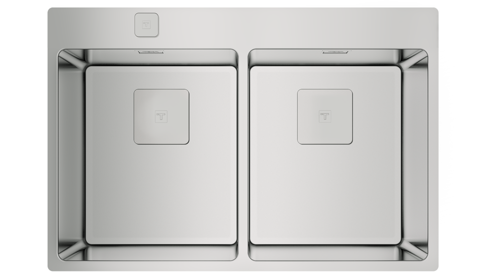 TEKA FORLINEA RS15 2B 740 (AUTO) PASLANMAZ ÇELİK TEZGAH ÜSTÜ/TEZGAHA SIFIR EVİYE