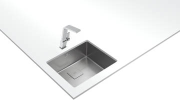 TEKA FLEXLINEA RS15 50.40 M-XT 1C PASLANMAZ ÇELİK TEZGAH ÜSTÜ/ALTI/SIFIR EVİYE