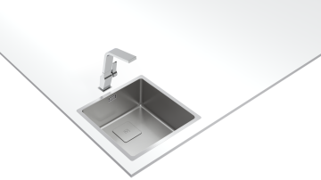 TEKA FLEXLINEA RS15 40.40 PASLANMAZ ÇELİK TEZGAH ALTI/SIFIR/ÜSTÜ EVİYE