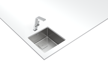 TEKA FLEXLINEA RS15 40.40 PASLANMAZ ÇELİK TEZGAH ALTI/SIFIR/ÜSTÜ EVİYE