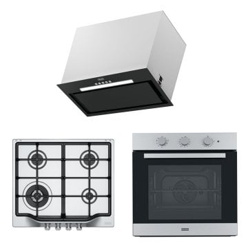 FRANKE FBFE BK MATT A52 ASPİRATÖR FHTL 604 3G TC XS C OCAK FSL 82 H XS FIRIN İNOX ANKASTRE SET